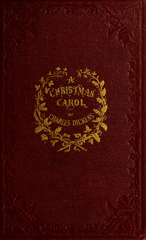 Front cover of Charle's Dickon's A Christmas Carol